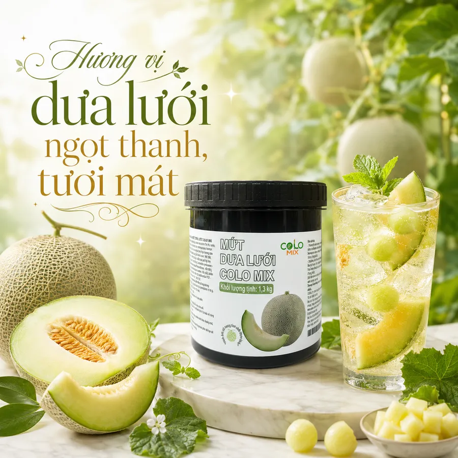 Mứt dưa lưới ColoMix