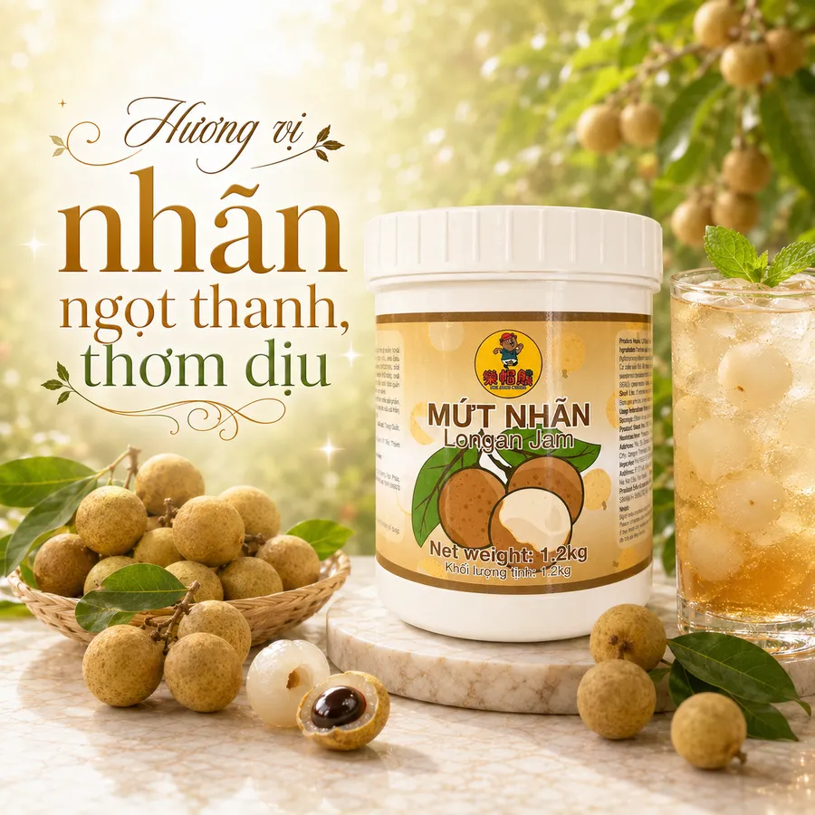 Mứt nhãn Lermao