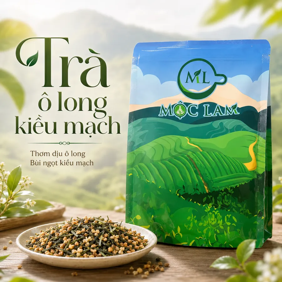 Trà ô long kiều mạch