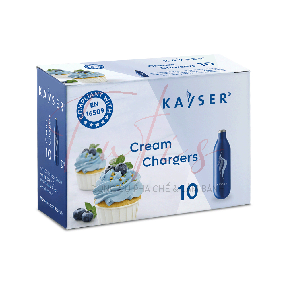 Đạn gas N2O creamer charger Kayser