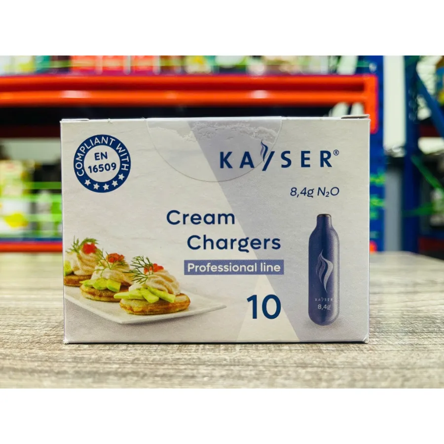 Đạn gas N2O creamer charger Kayser